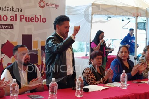 Encabeza Omar Sánchez Jornada de Atención Ciudadana en San Diego La Huerta, Calimaya
